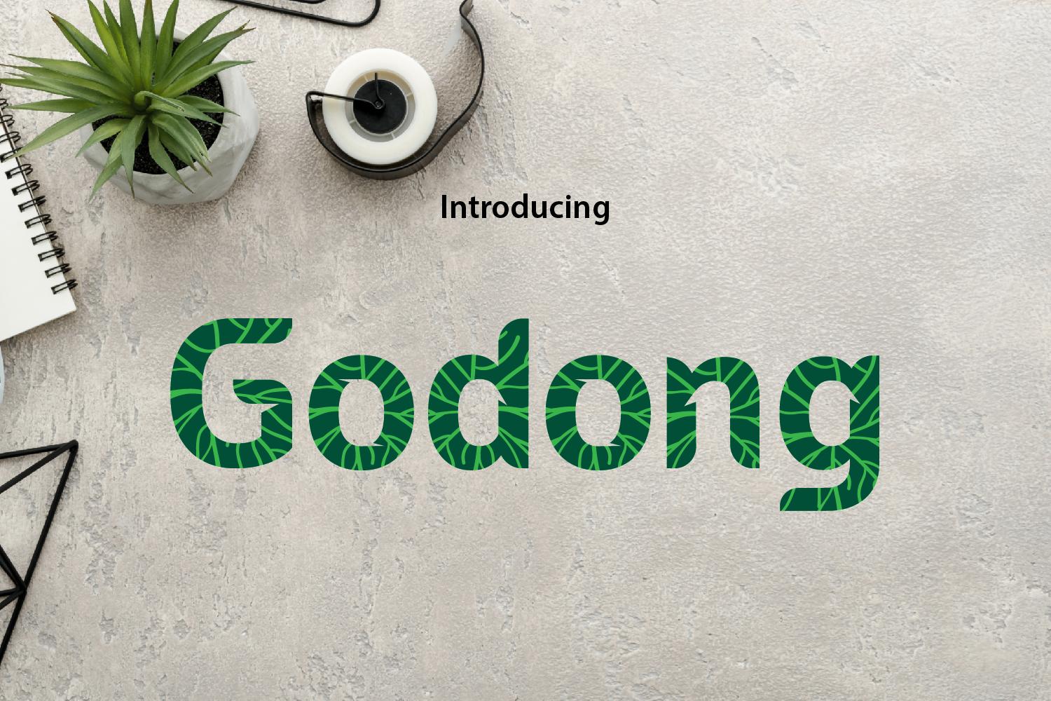 Godong Font