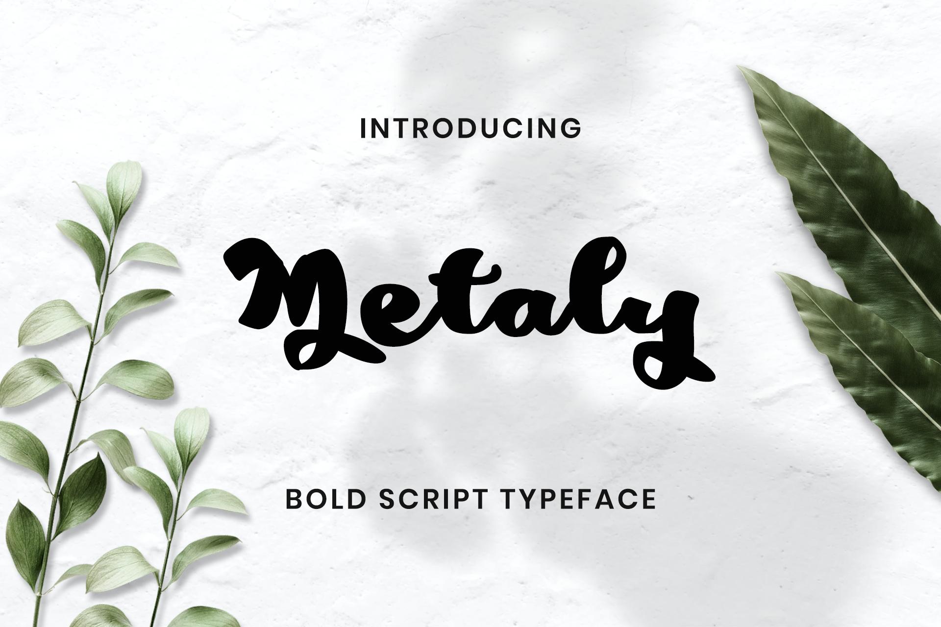 Metaly Font