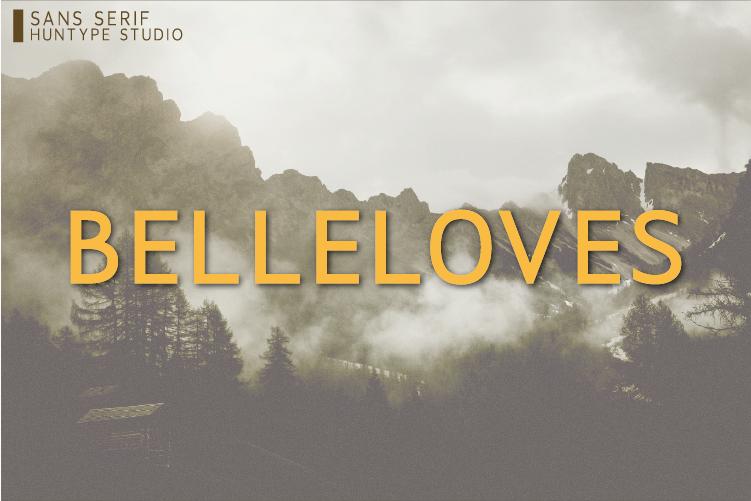 Belleloves Font