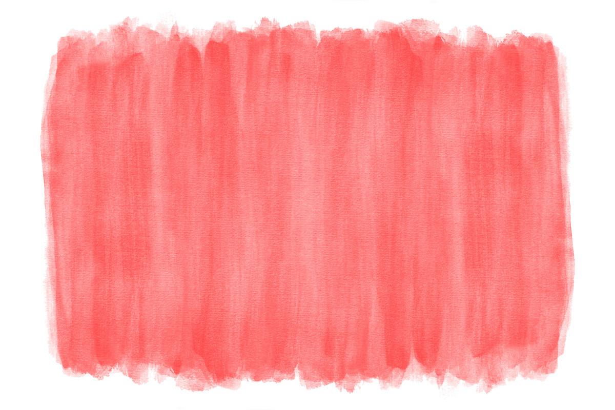 Red Watercolor Background with Vertical Brushstroke Texture