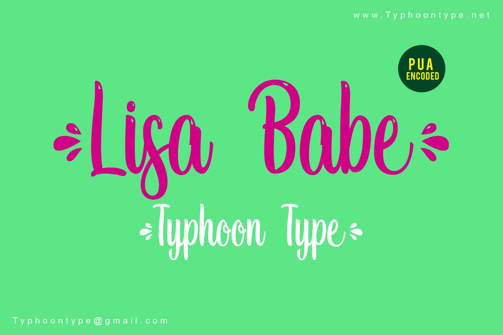 Lisa Babe Font