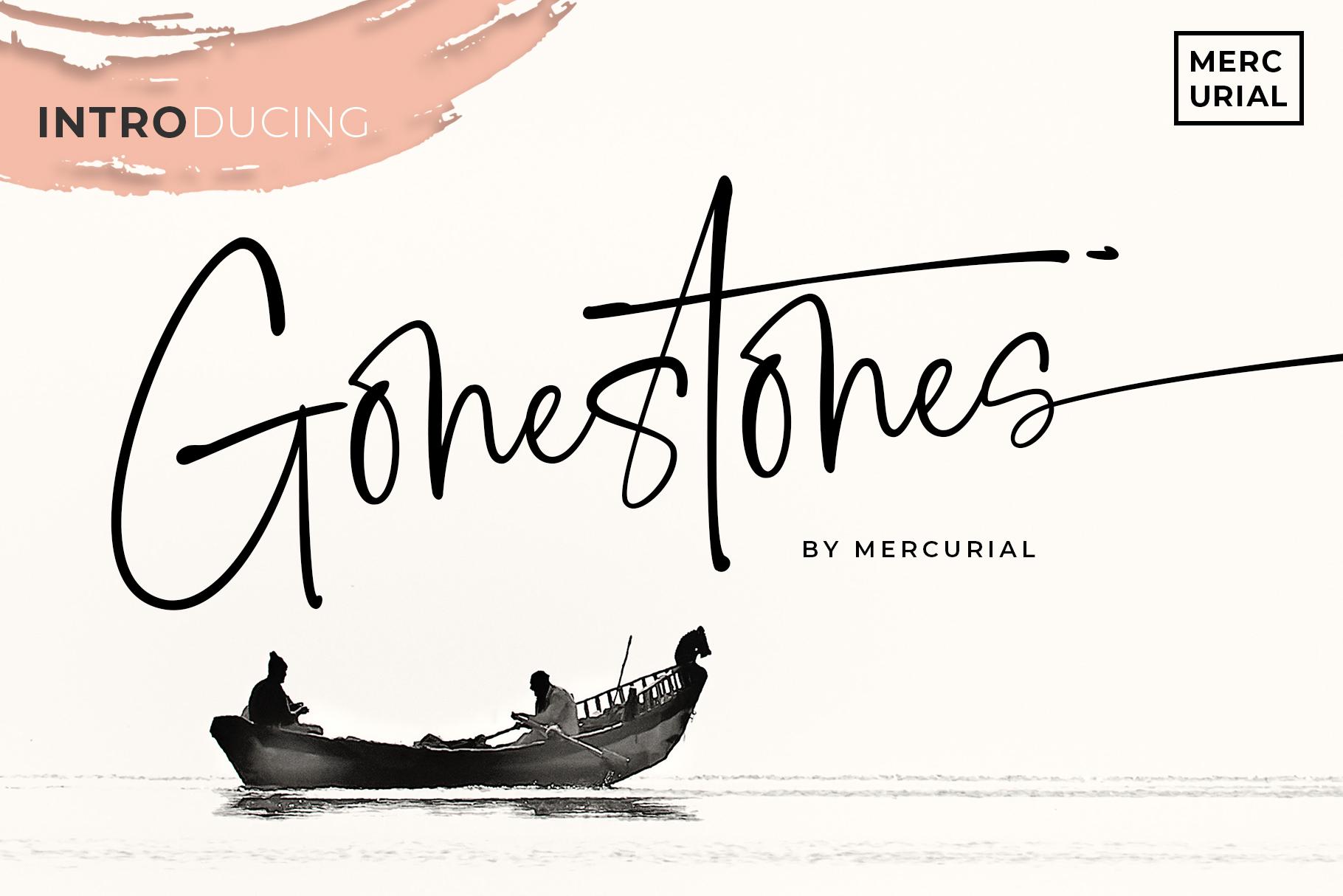 Gonestones Font