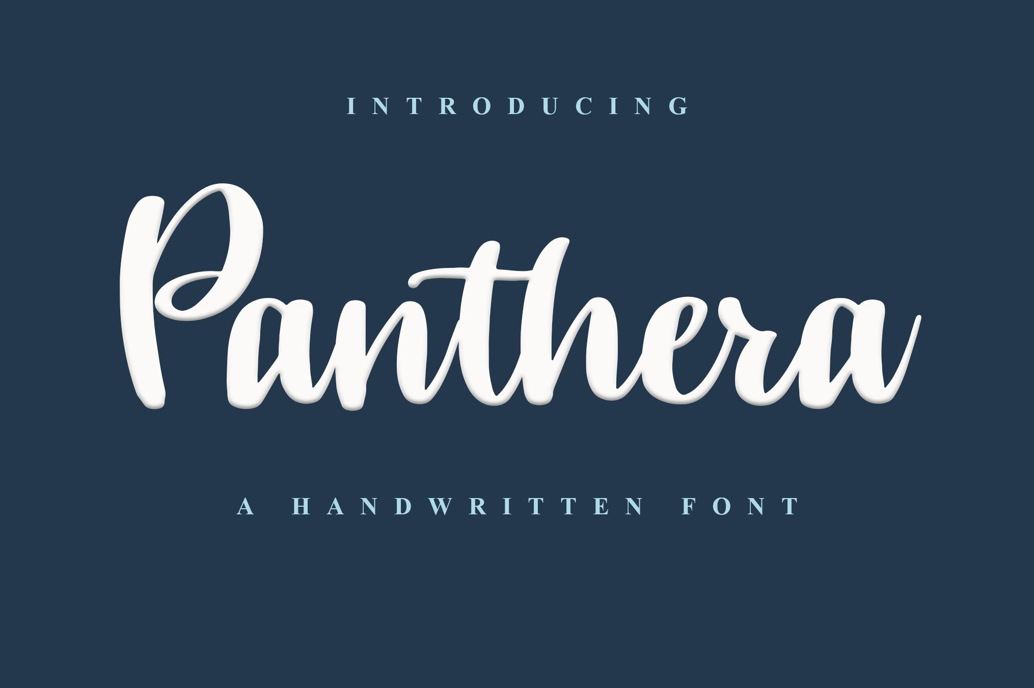 Panthera Font