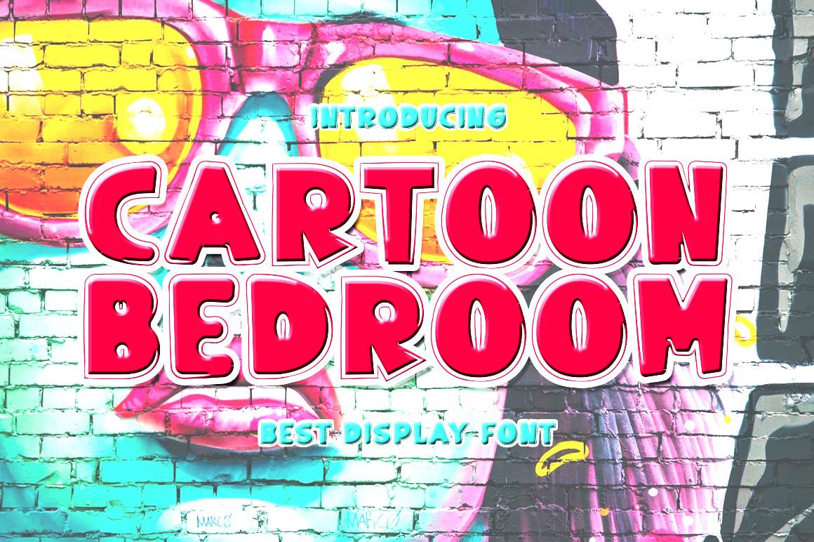Cartoon Bedroom Font