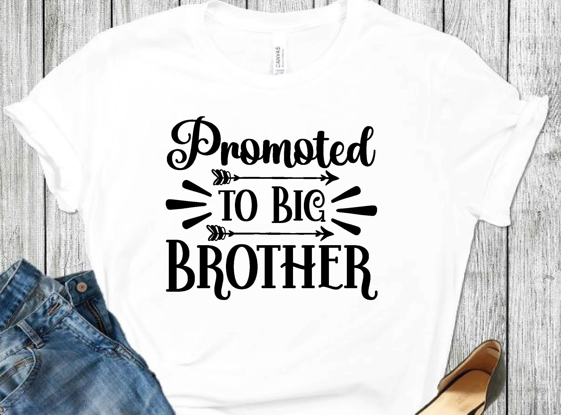 Promoted to Big Brother Svg Design