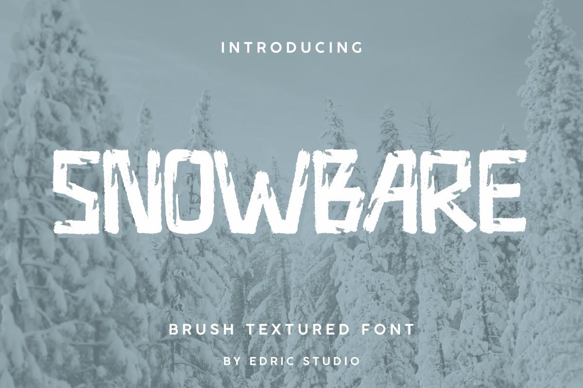Snowbare Font