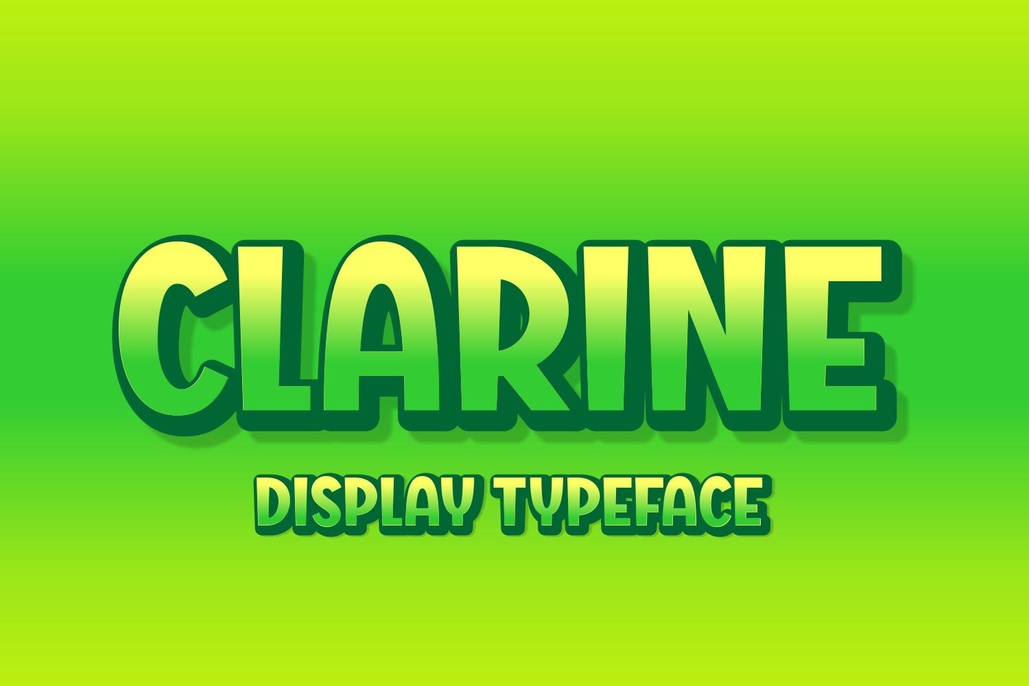 Clarine Font