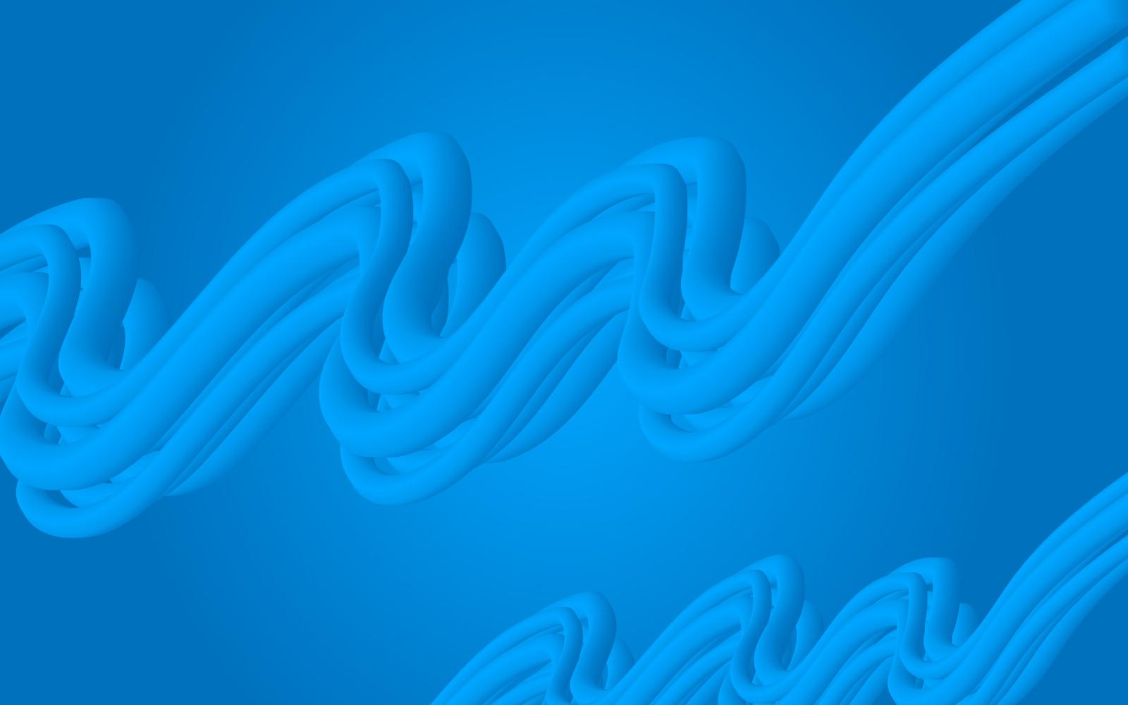 Abstract Stylish Blue Background Design
