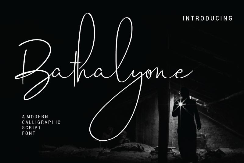 Bathalyone Font