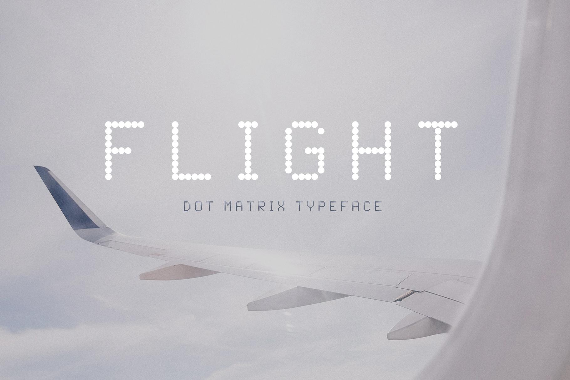 Flight Font