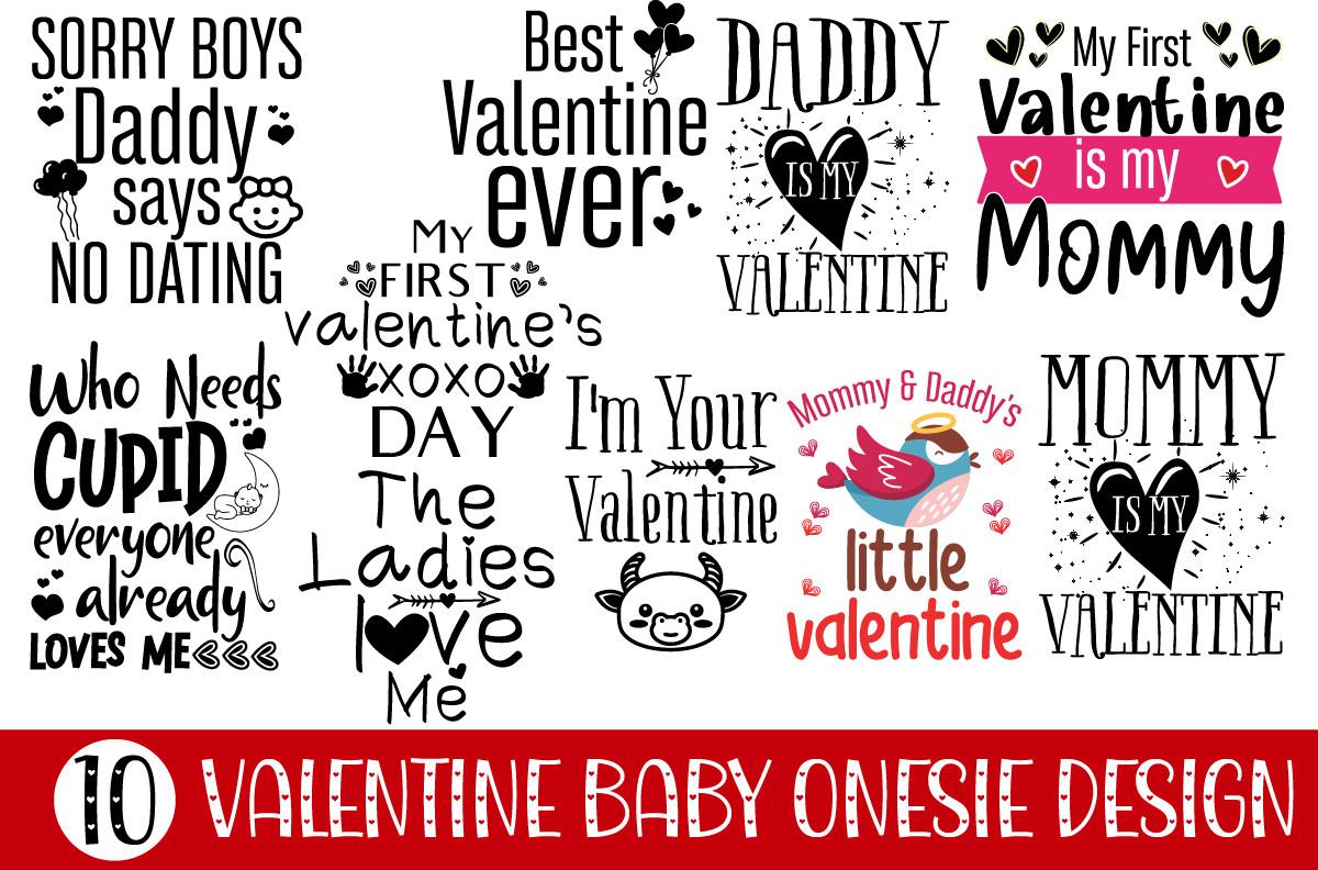 Baby Onesie Bundle | Valentine Onesie