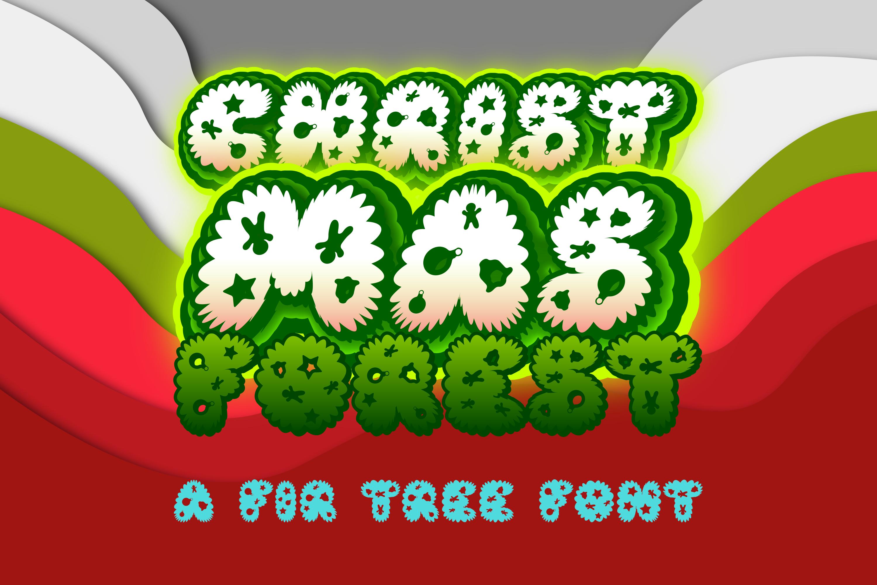 Christmas Forest Font