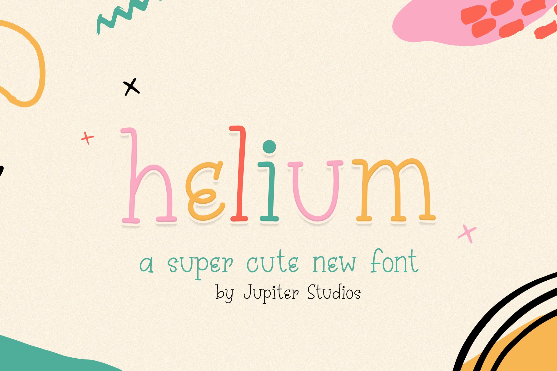 Helium Font