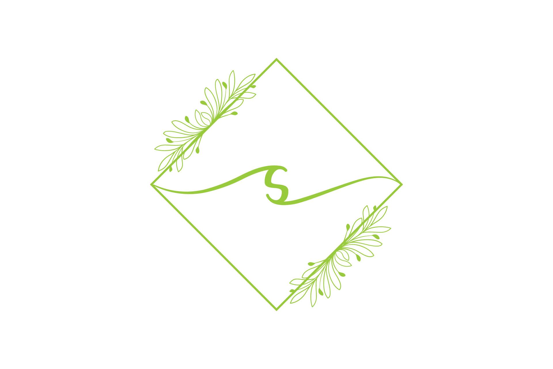 Monogram Letter S Symbol