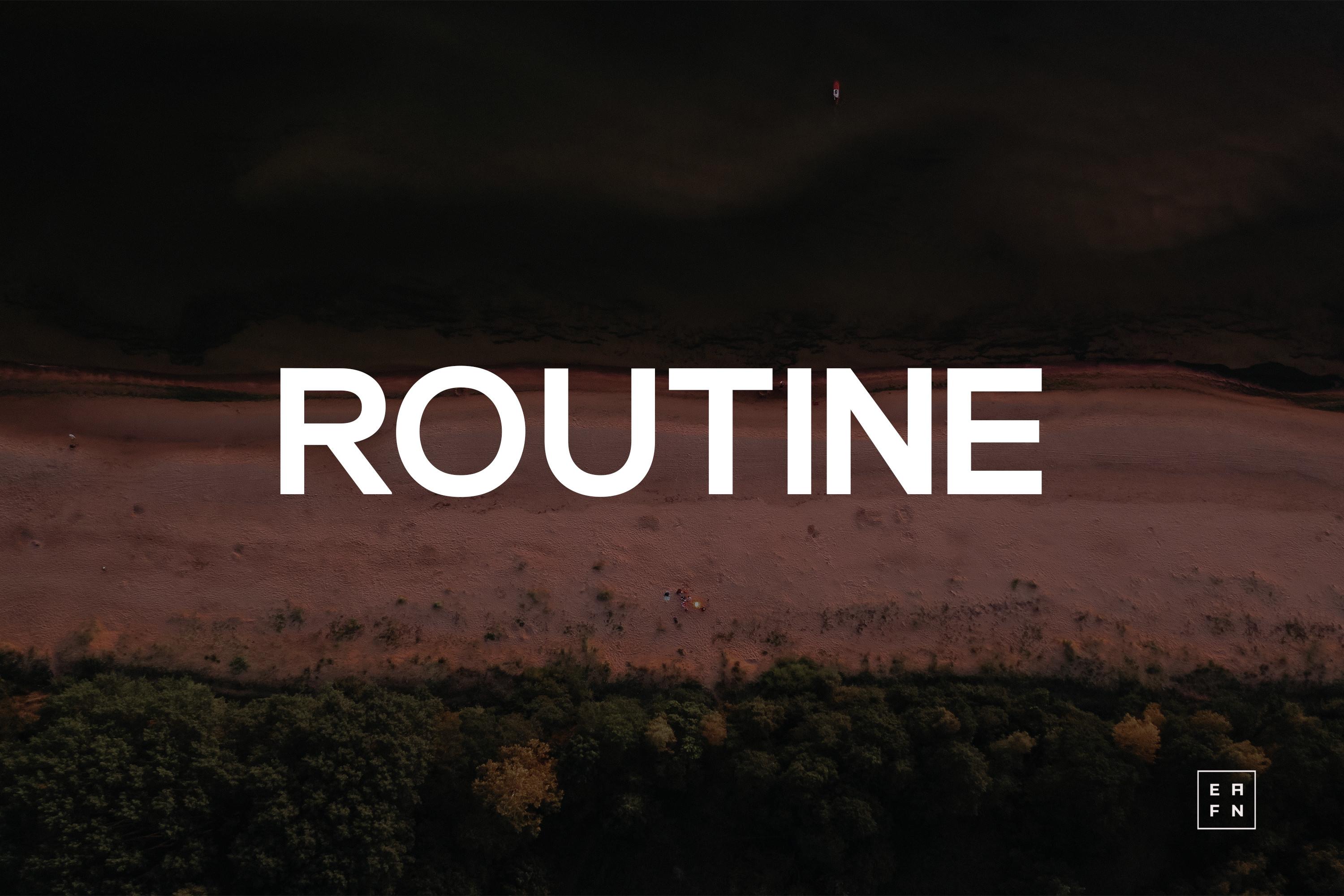 Routine Font