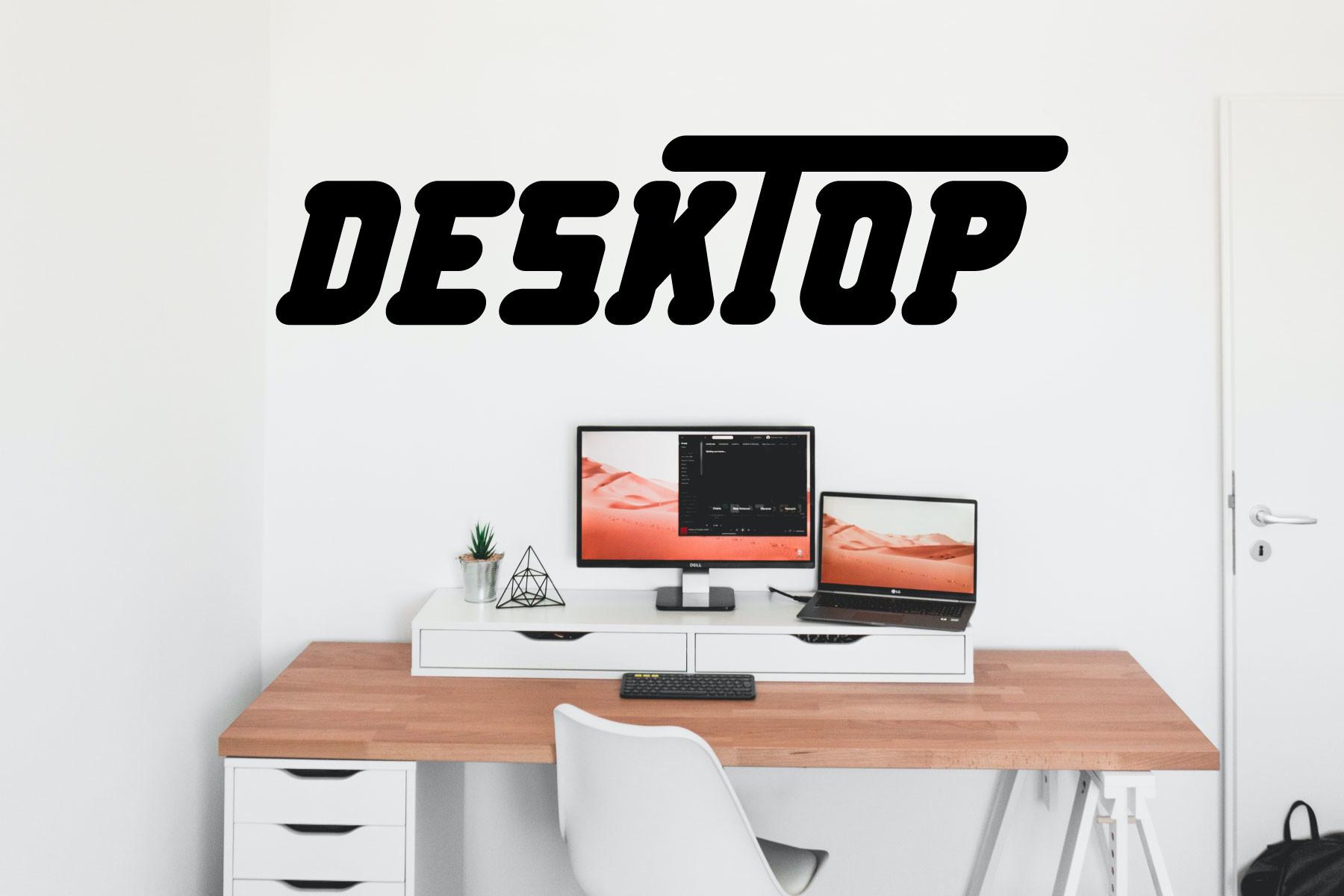 Desktop Font