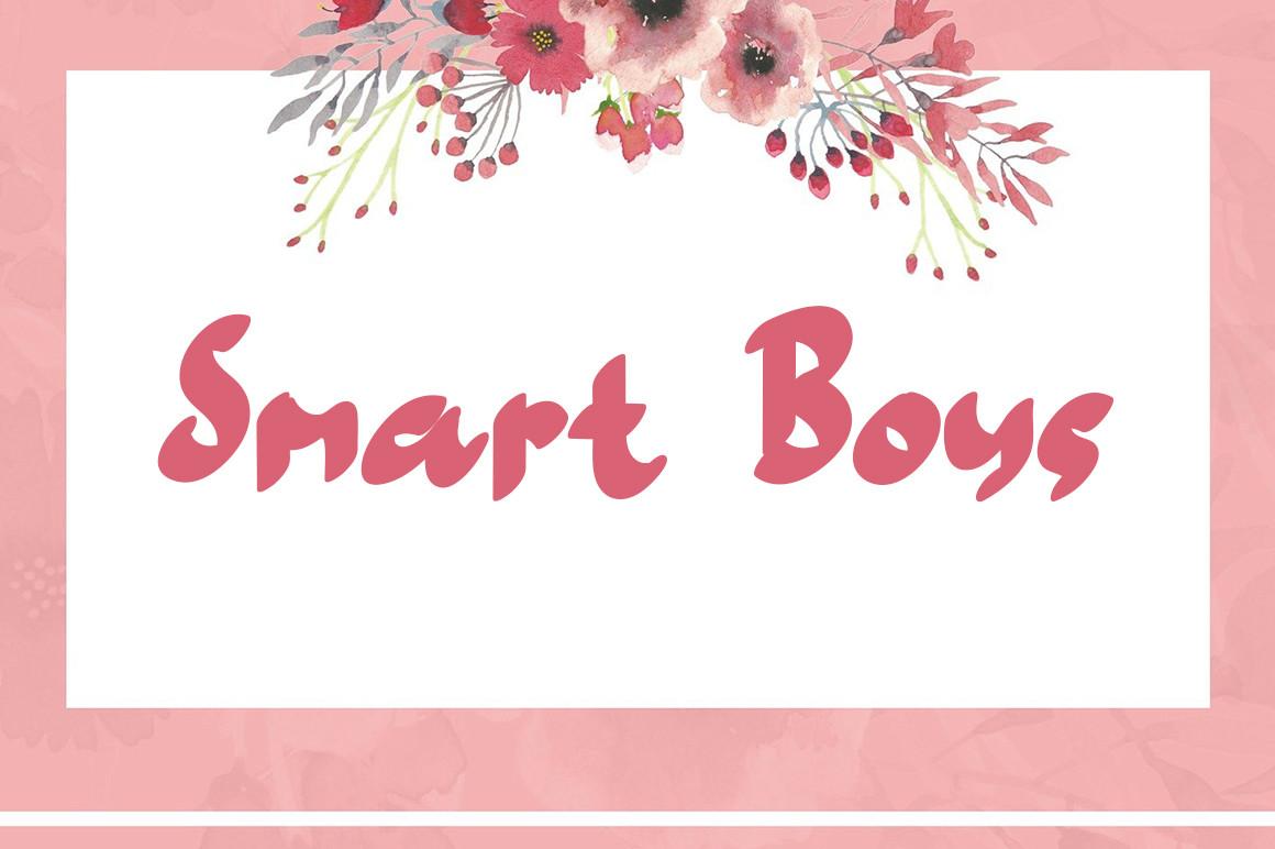 Smart Boys Font