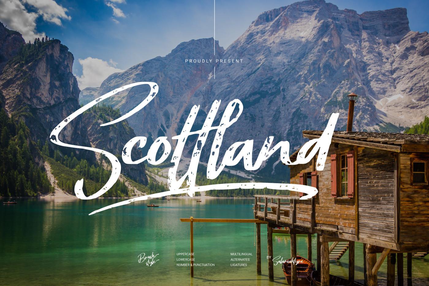 Scottland Font