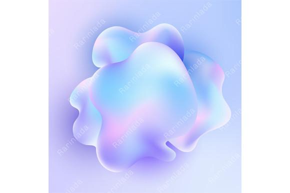 3D Fluid Liquid Holographic Element