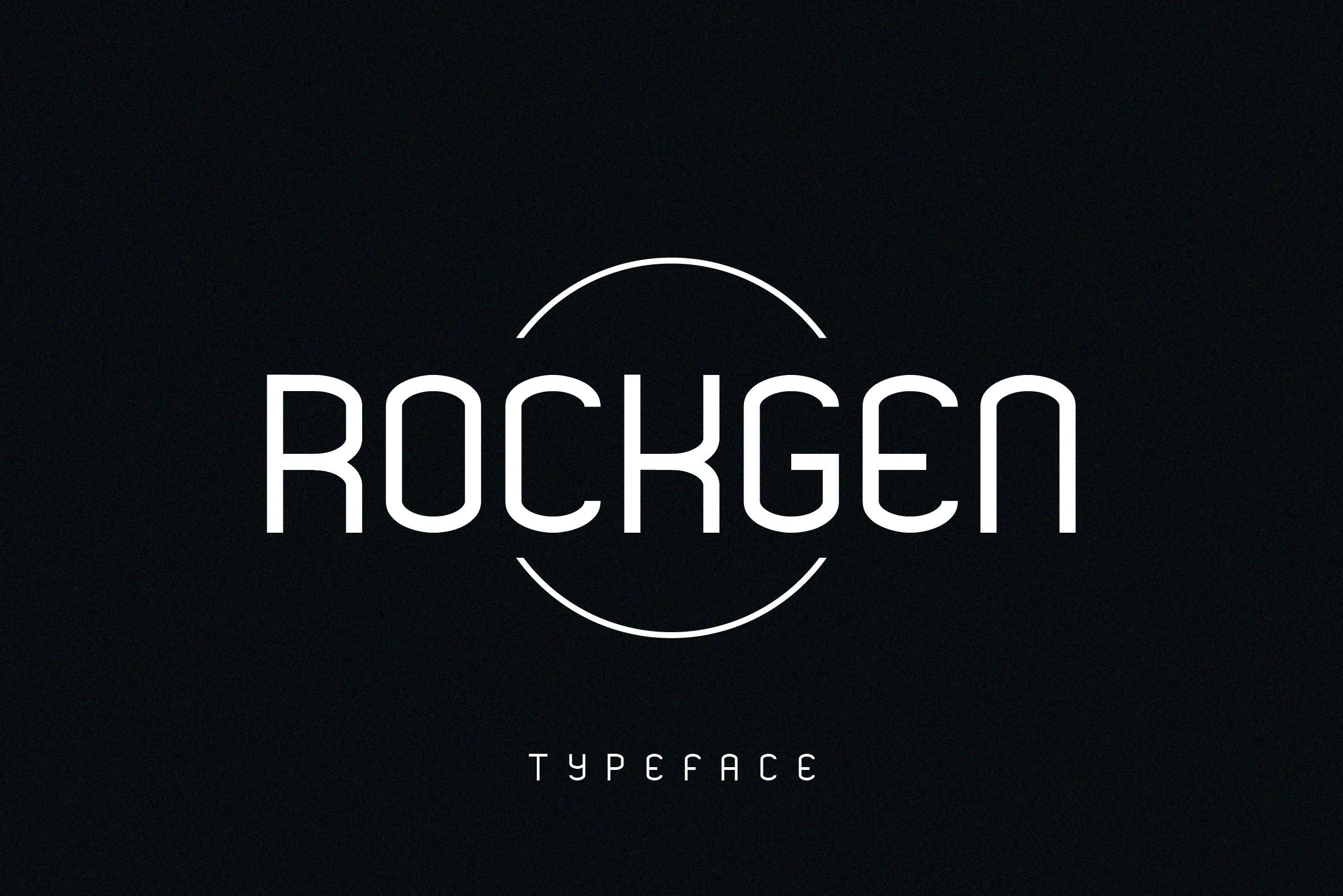 Rockgen Font
