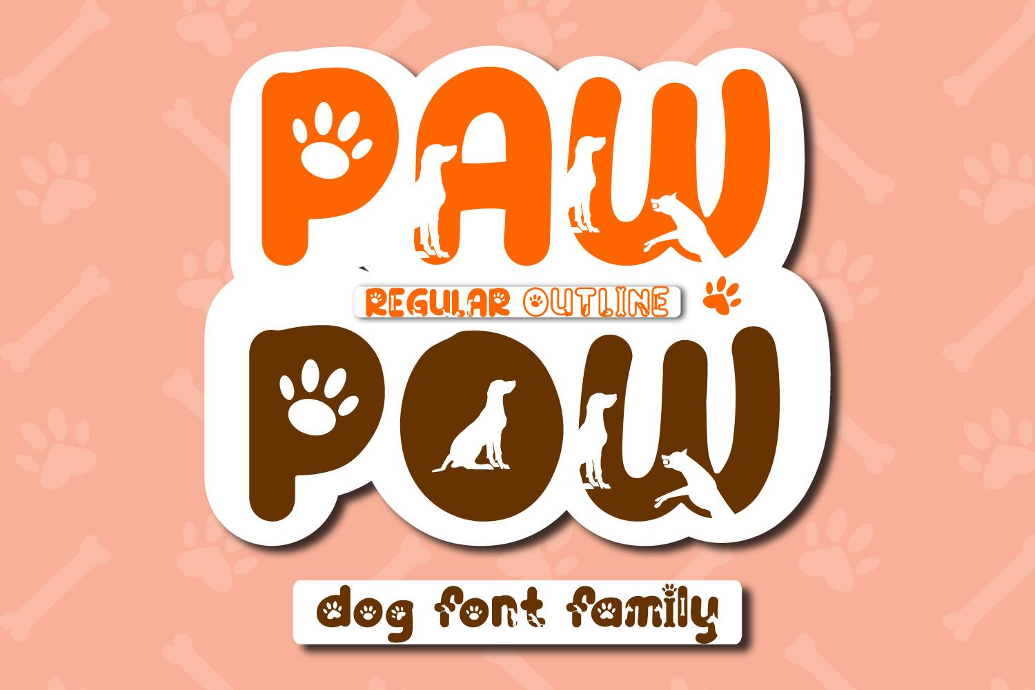 Paw Pow Font