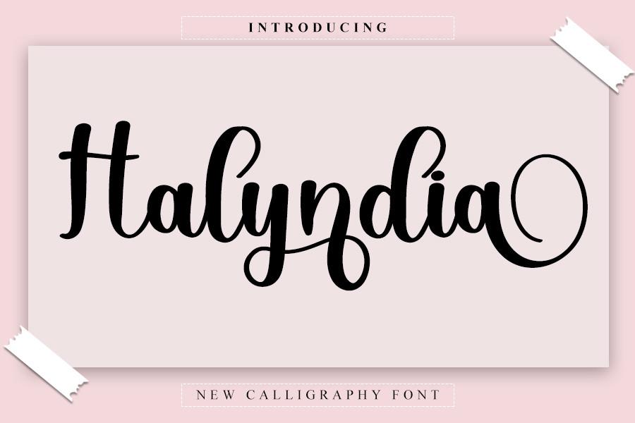 Halyndia Font