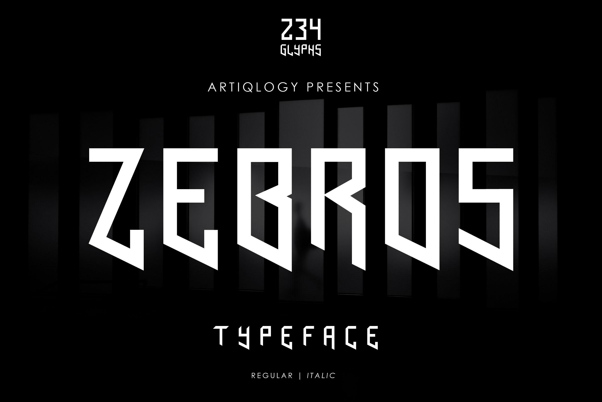 Zebros Font