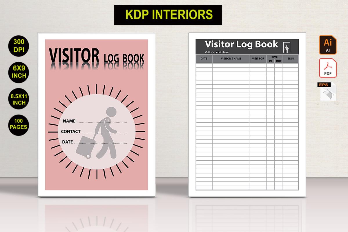 Visitor Log Book Interior