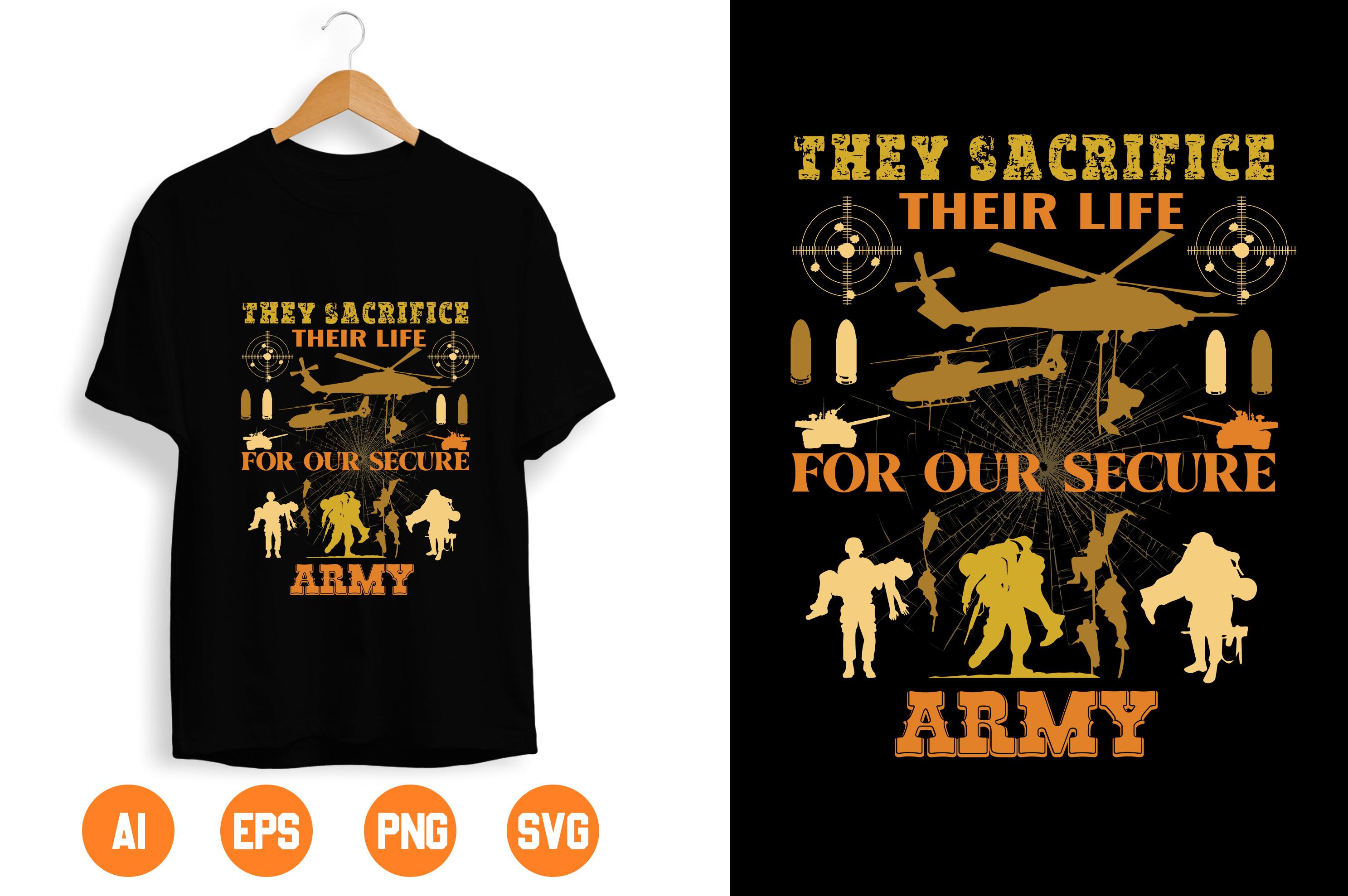 USA Army T-shirt Design 20