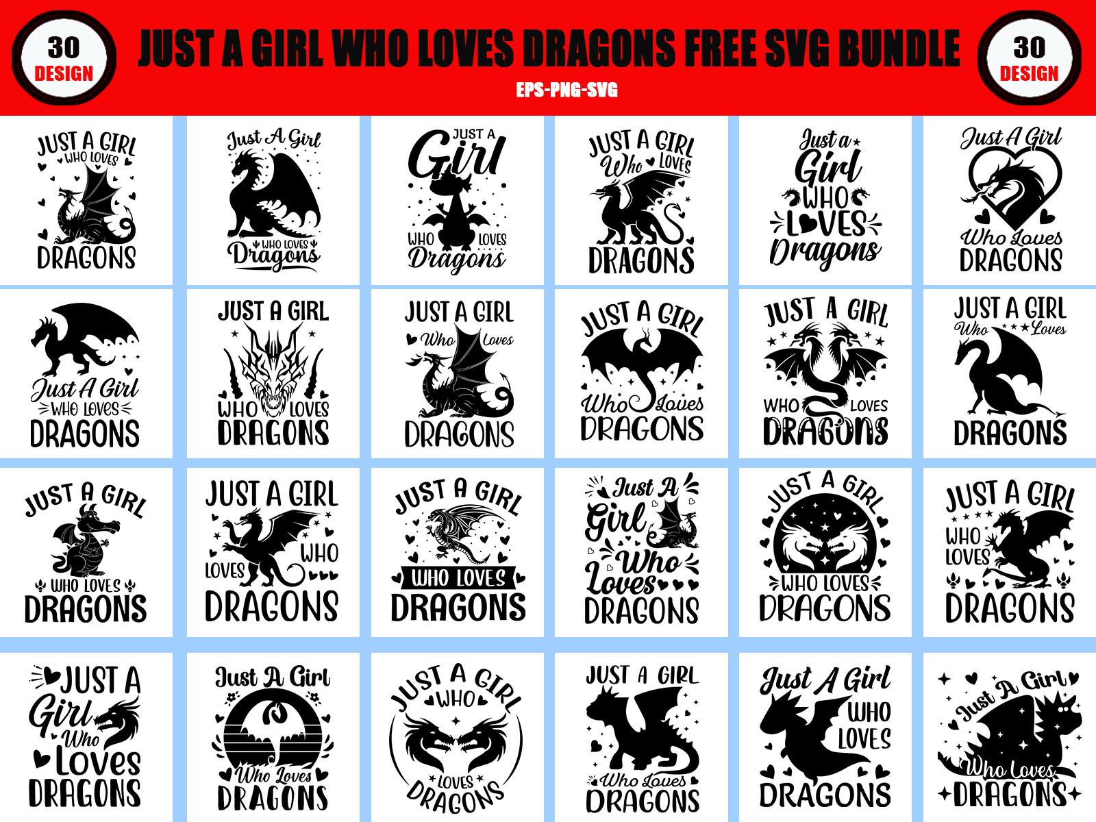 JUST a GIRL WHO LOVES DRAGONS Free