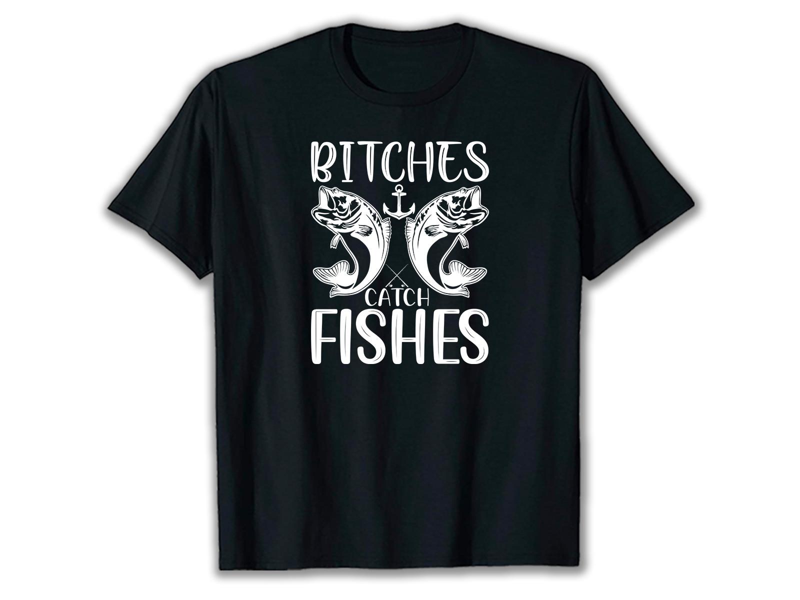 Bitches SVG T Shirt Design Free