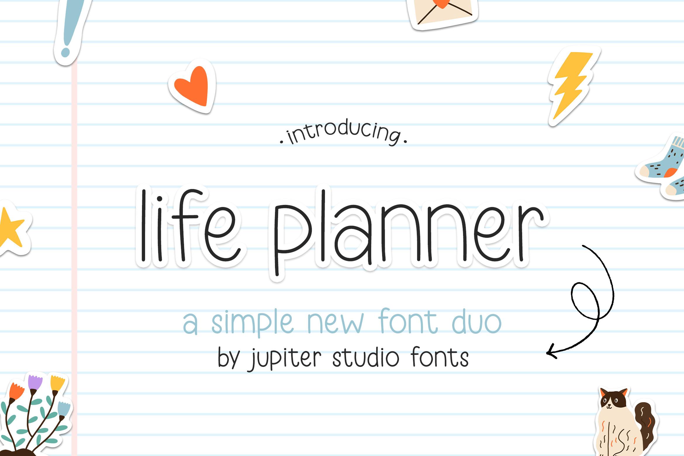 Life Planner Duo Font