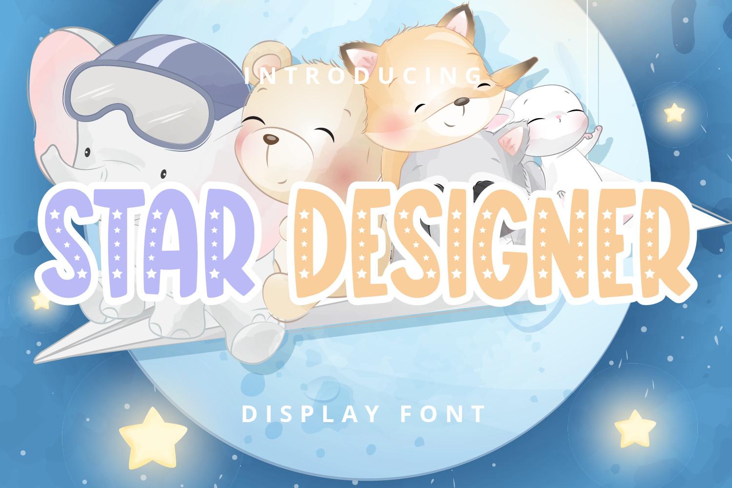 Star Designer Font
