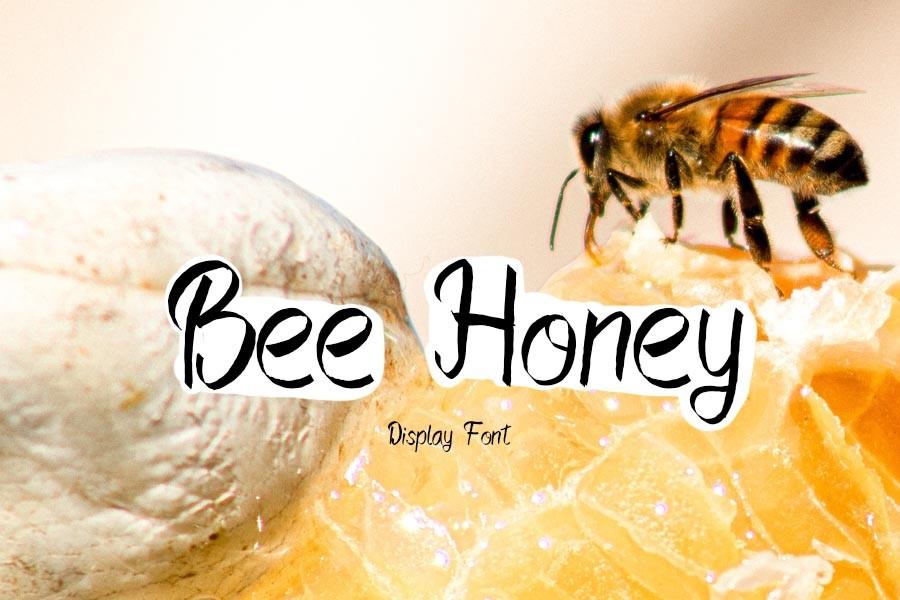Bee Honey Font