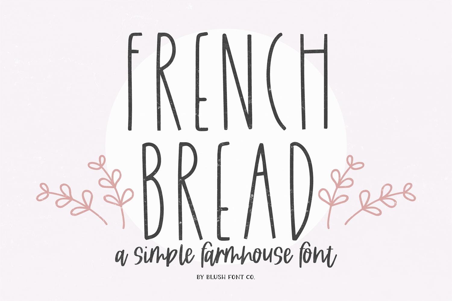French Bread Font