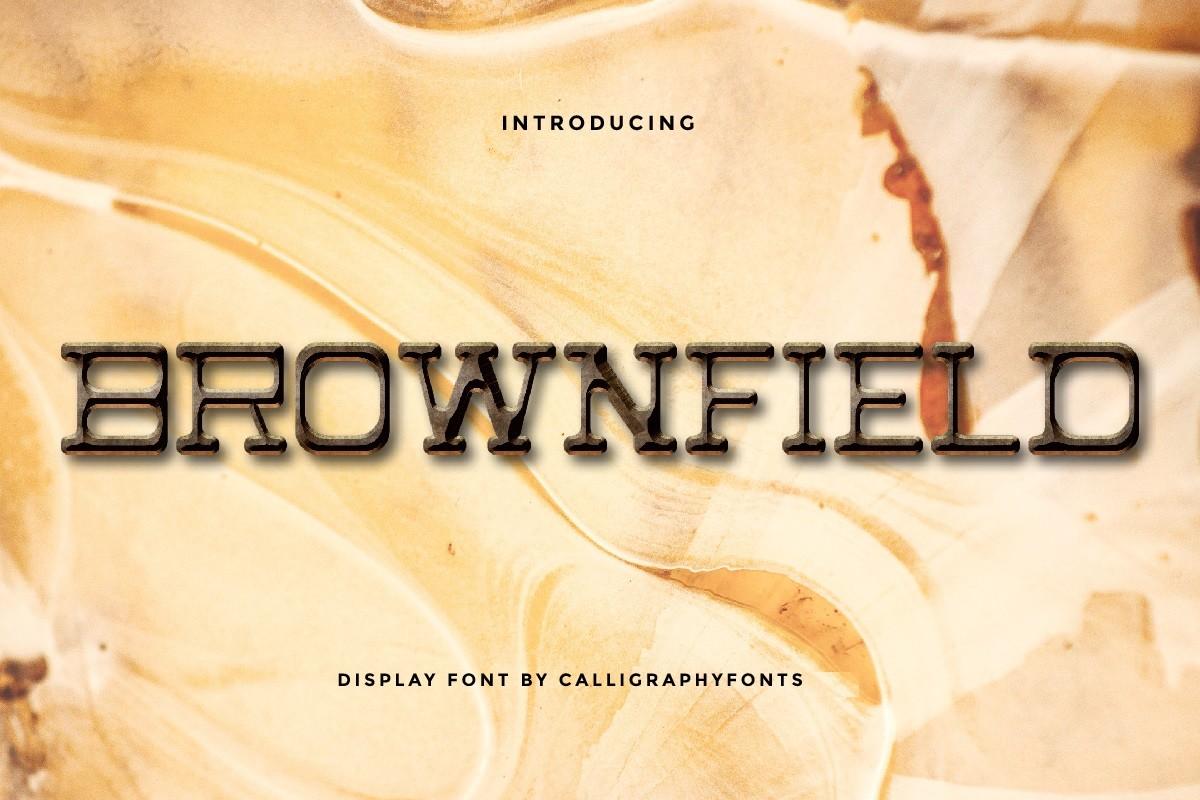 Brownfield Font
