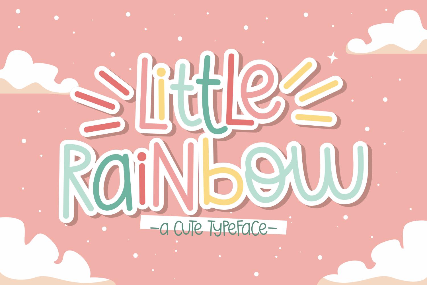 Little Rainbow Font
