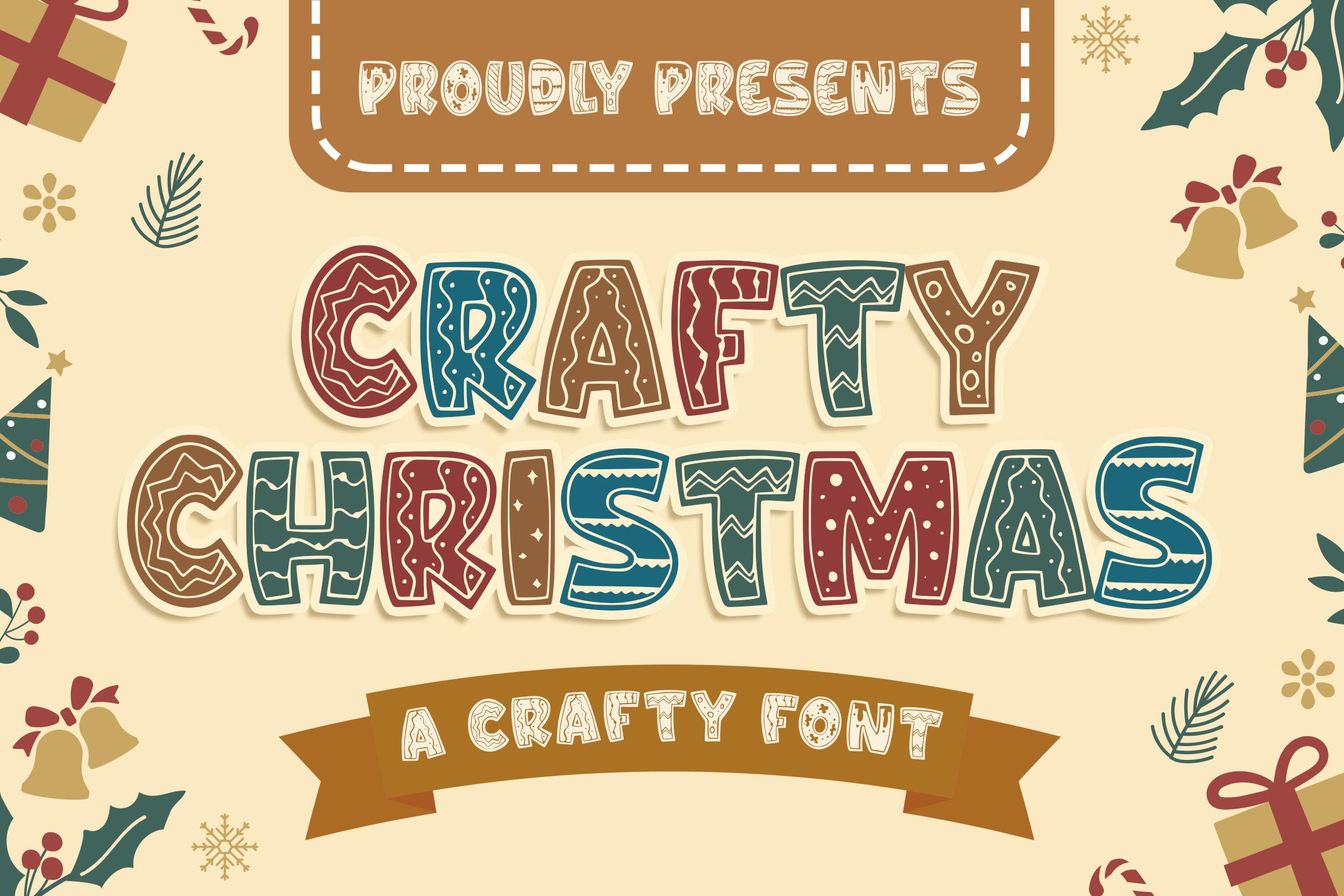 Crafty Christmas Font