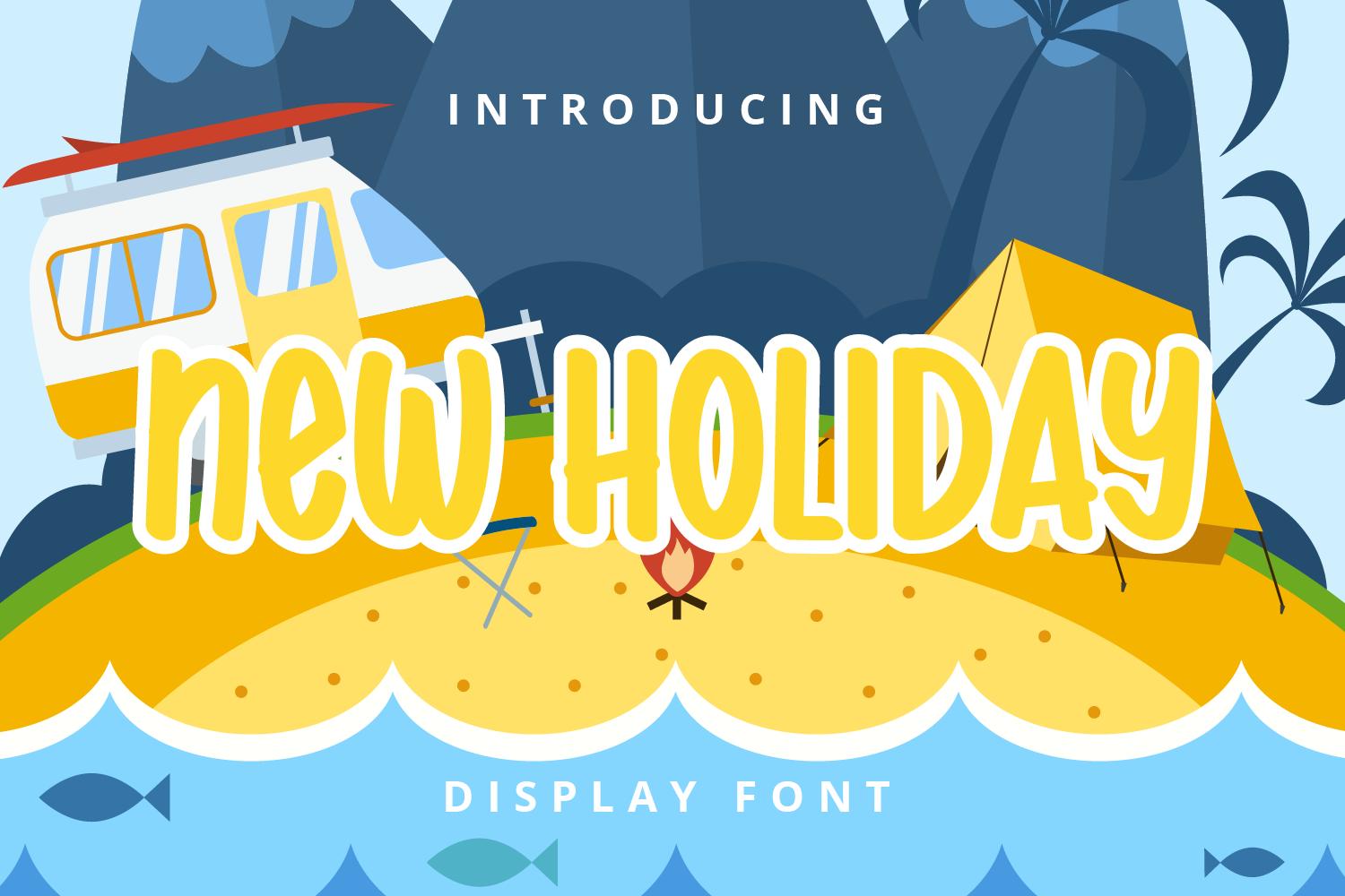 New Holiday Font