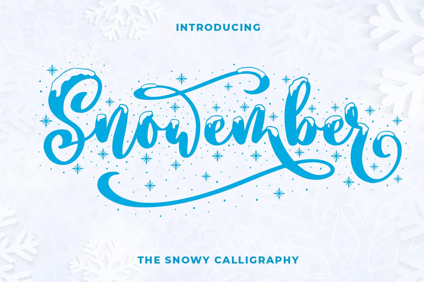 Snowember Font