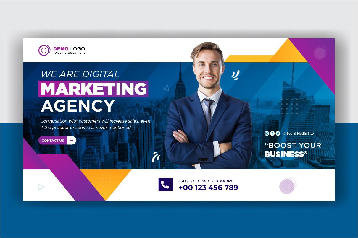 Digital Marketing Web Banner Template