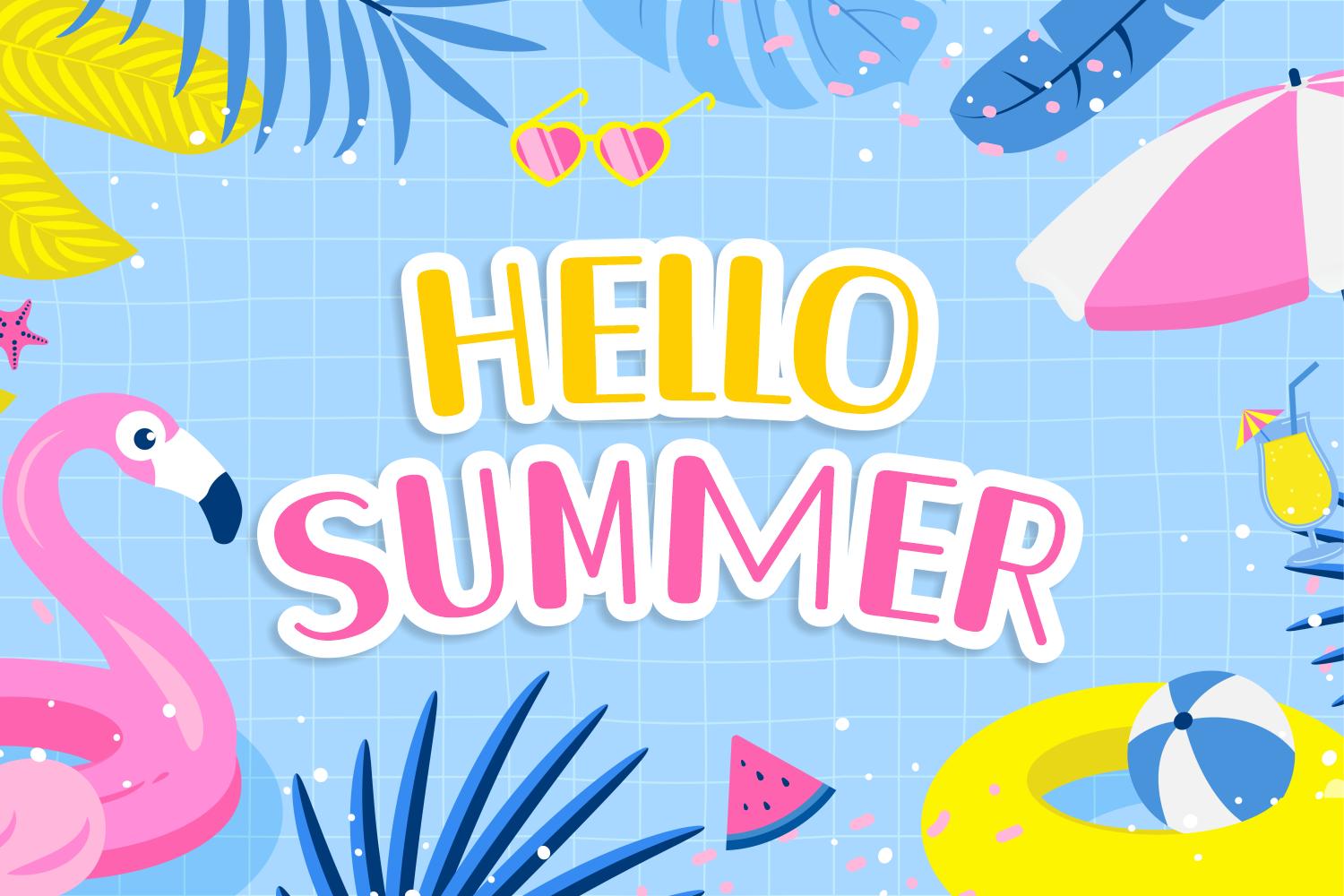 Hello Summer Font