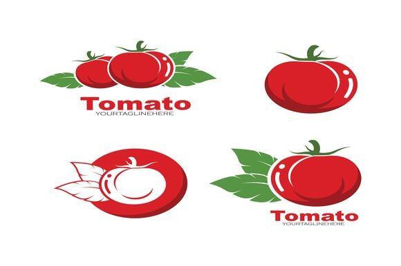 Tomato Vector Ilustration Template