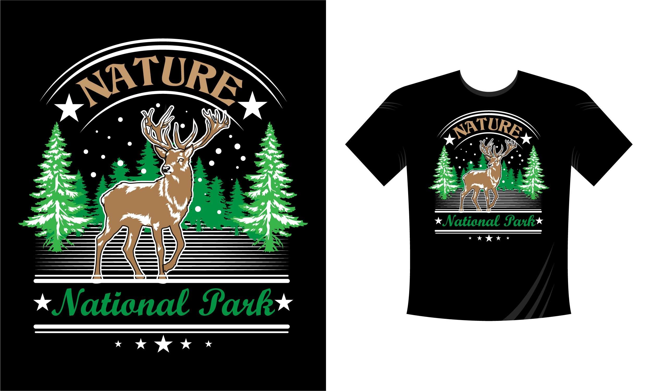 Nature National Park. Hunting T-Shirt