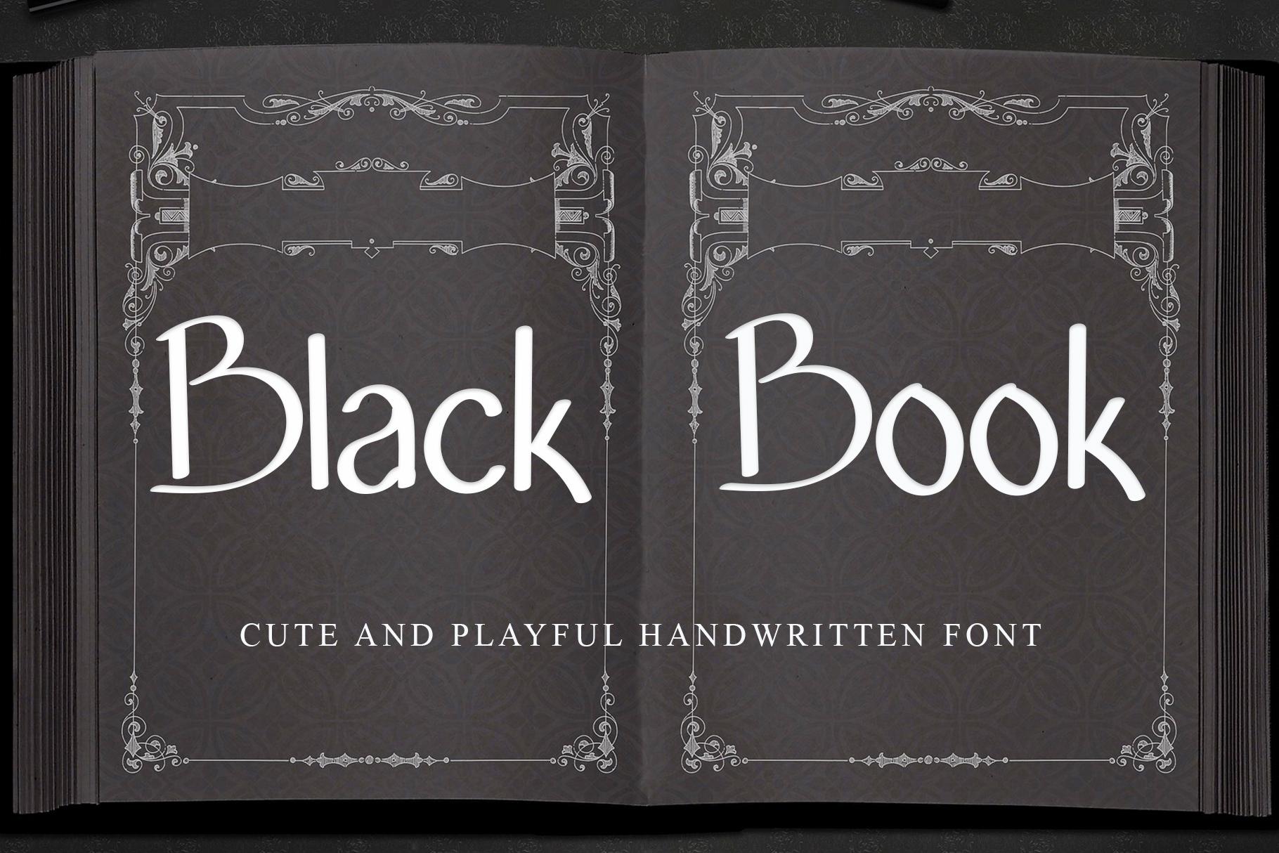 Black Book Font