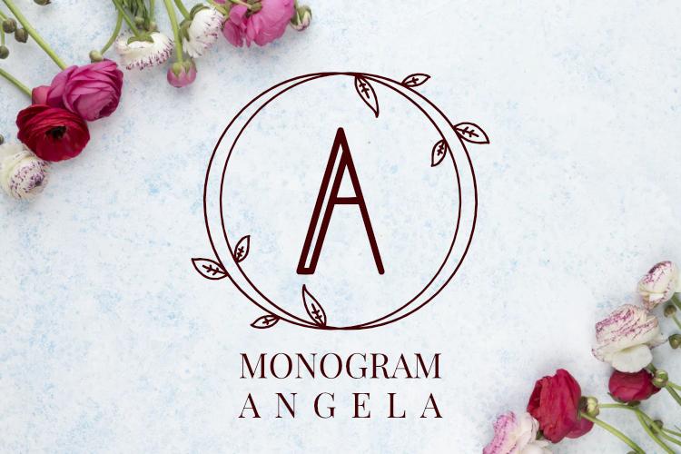 Monogram Angela Font