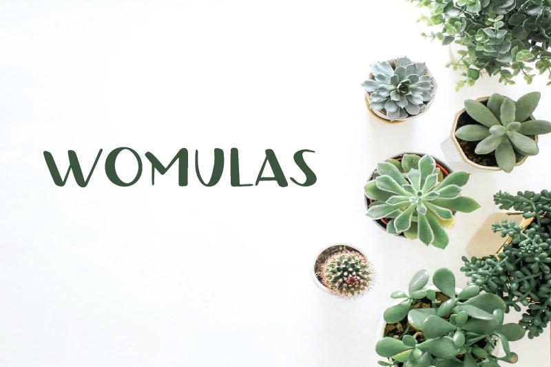 Womulas Font