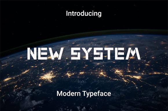 New System Font