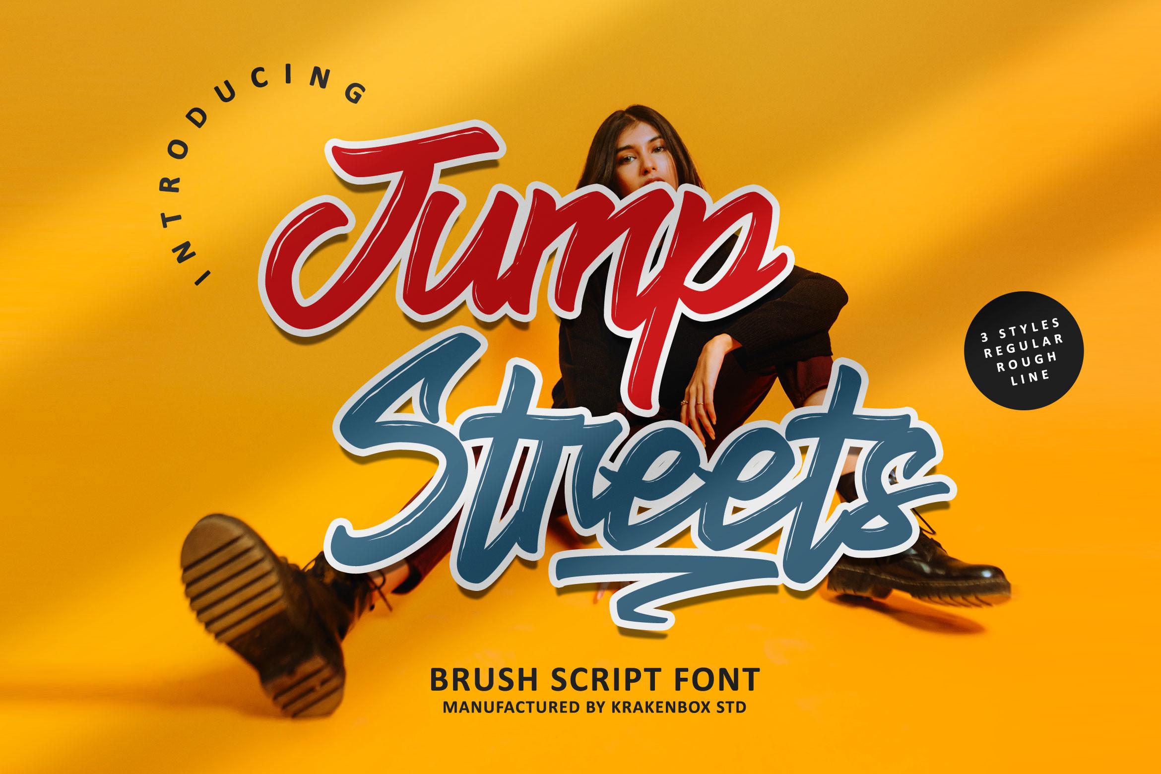 Jump Streets Script Font