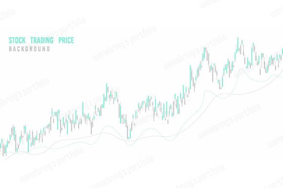 Abstract Trading Stock Template Design